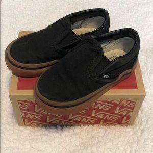 Toddler vans slip on size 5